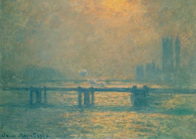 Charing Cross Bridge by Claude Monet